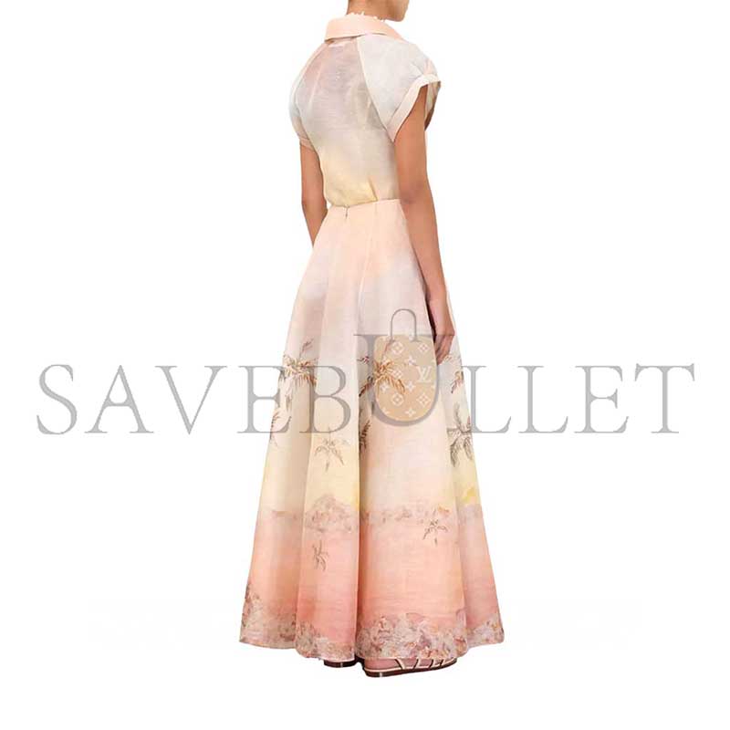 ZIMMERMANN ILLUMINATE MAXI SKIRT 3267SS251